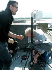 Monday 18th: Dismantling the antenna