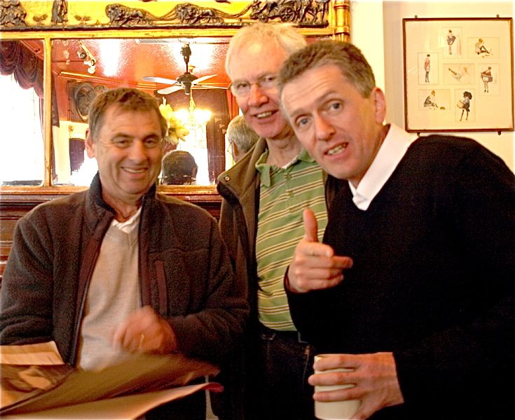 Tony Simon, David Finn, Grant Benson