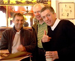 Tony Simon, David Finn, Grant Benson