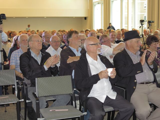 Panellists in the front rows