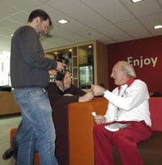 Interviewing Alan 'Neddy' Turner