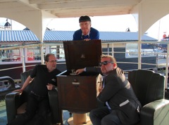 Tony C, Neddy and Enda, wind up the gramophone