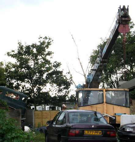 Crane Lorry