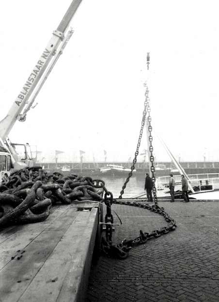 Anchor Chain on Quay