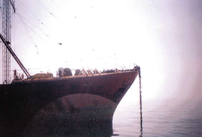 Ross revenge starboard side bow