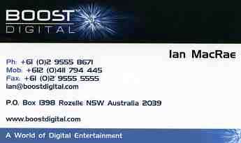 Boost Digital Card