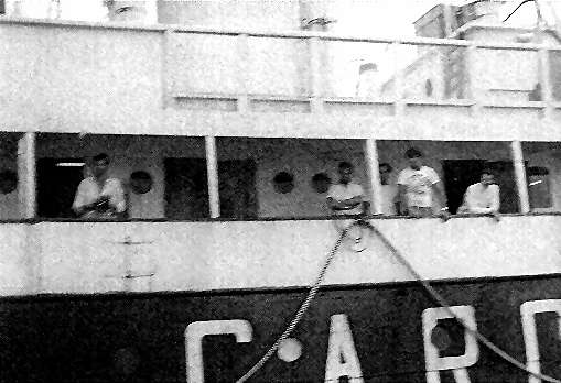 Alongside MV Fredericia June 1967