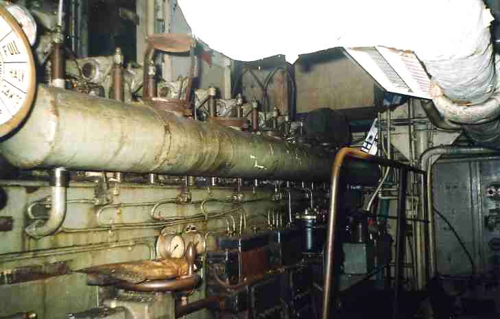 Ships main engine