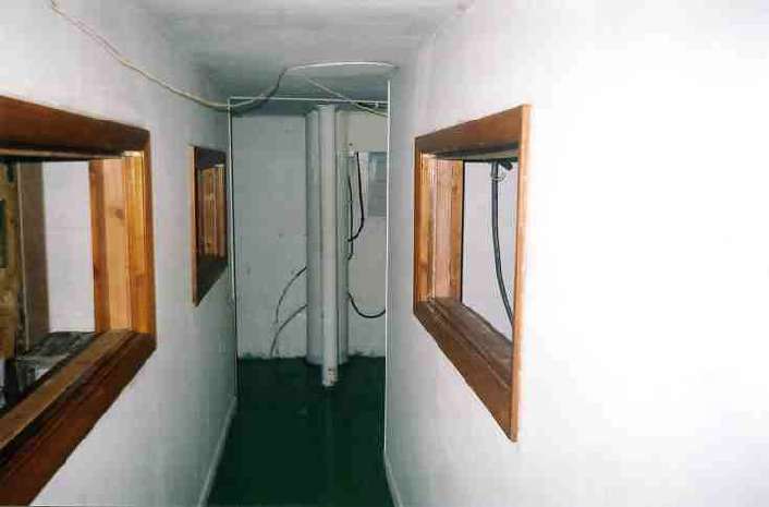 Between studios corridor