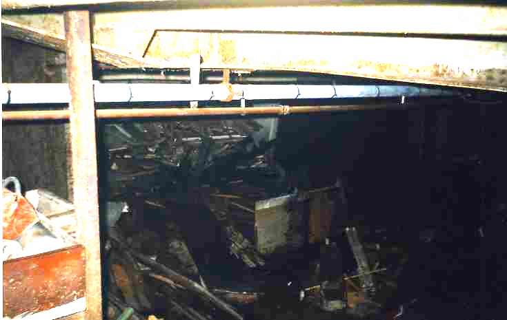 Debris in bilge