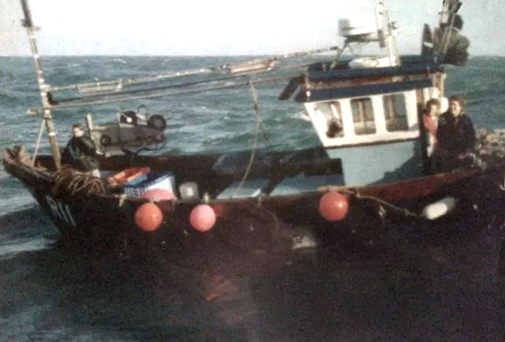 Fairwind alongside the Ross Revenge