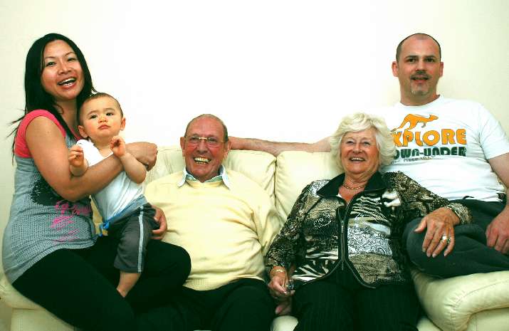 Tipa, Ty-James, Eric, Anita & Craig