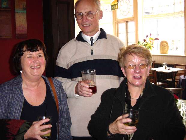 Roma Zierler, Michael Cane & Rosemary Cadier
