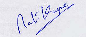 Martin Kayne signature