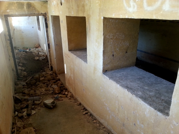 Passage to crew quarters