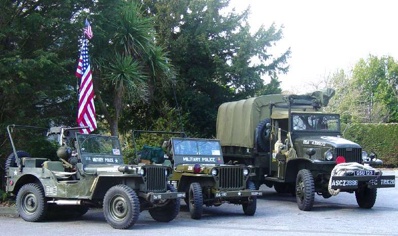 IMP Military Trucks on display