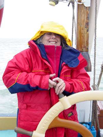 Val' in wet gear