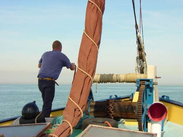 Greta upping anchor
