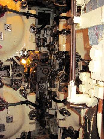 Forward torpedo tubes