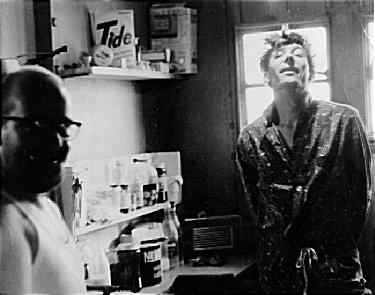 Ian West and Tomy Pine in the Galley