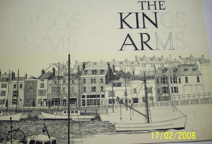Kings Arms Menu