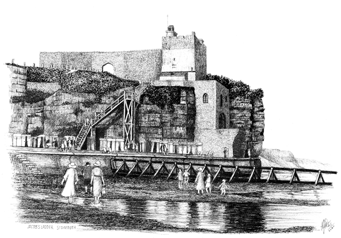 Jacob's Ladder, Sidmouth Jacob's Ladder, Sidmouth