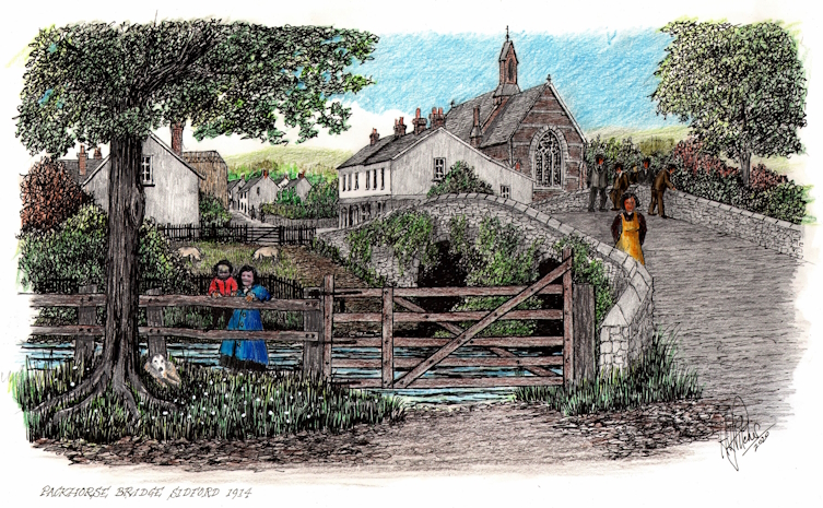 Packhorse Bridge, Sidford, Devon Packhorse Bridge, Sidford, Devon