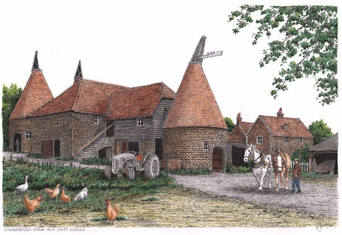 Oast House, Rye, East Sussex Oast House, Rye, East Sussex