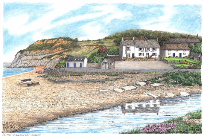 Golden Gap, Seatown,, Dorset