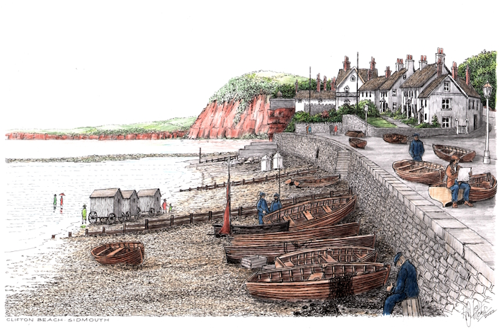 Sidmouth Beach, Devon