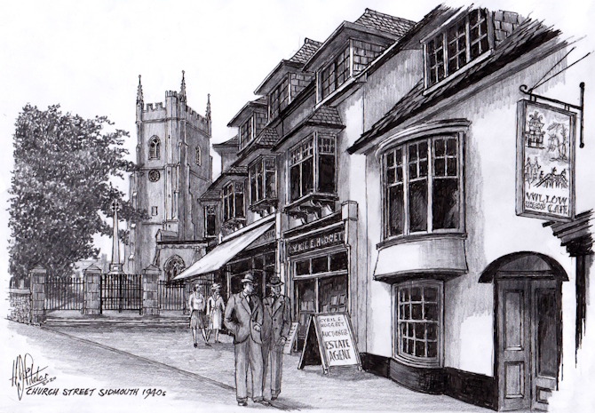 Church Street, Sidmouth, Devon Church Street, Sidmouth, Devon