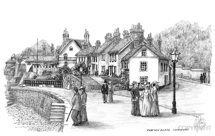 Clitfon Beach, Sidmouth, Devon Clitfon Beach, Sidmouth, Devon