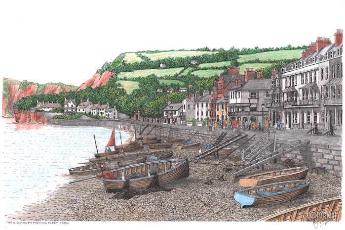 Sidmouth Fishing Fleet, Devon