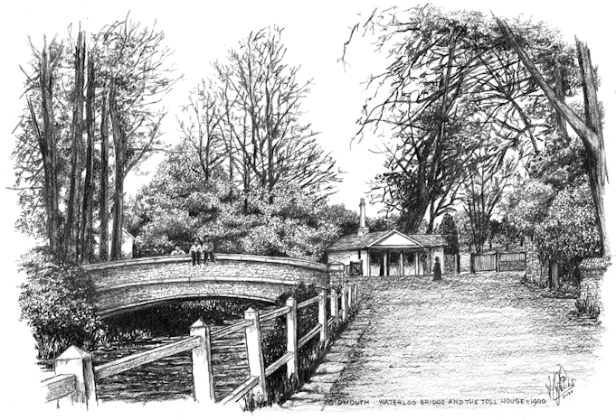 Sidmouth Toll Bridge, Devon Sidmouth Toll Bridge, Devon