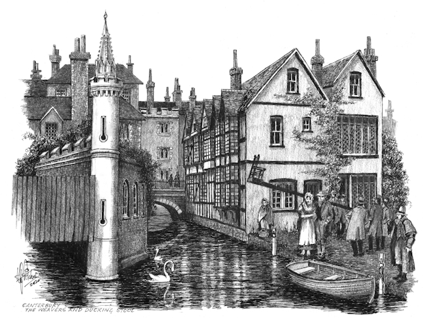 Ducking Stool, Canterbury Ducking Stool, Canterbury