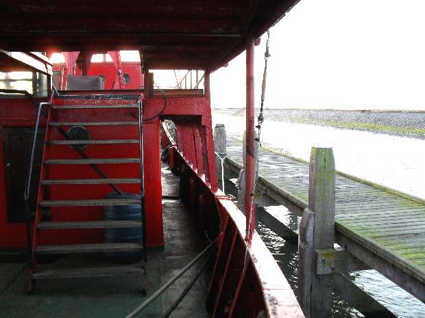 Starboard side looking forward