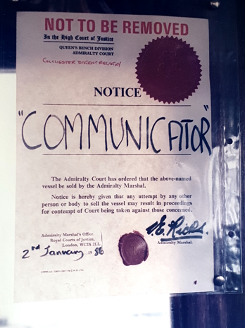 Notice of Sale