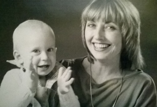 Lyn & son Joseph 1983