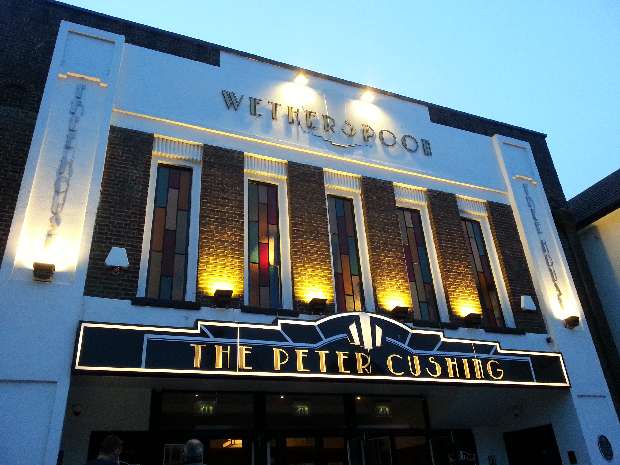 The Peter Cushing Pub Frontage