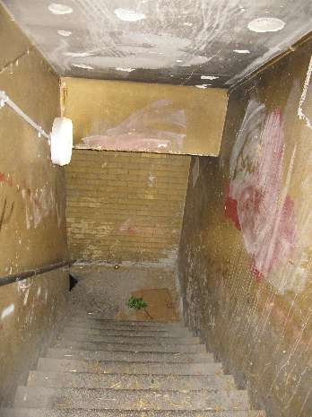 Stairs to basement
