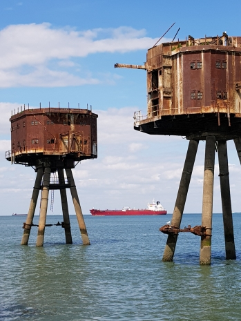 Red Sands Army Fort Searchlight & Gun Tower #2