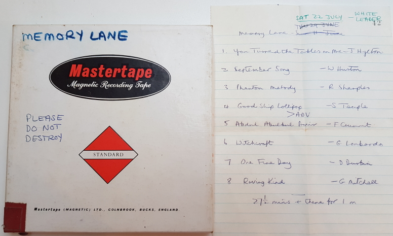 Memory Lane