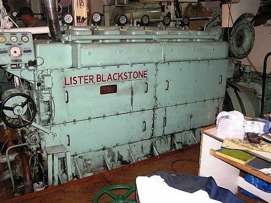 Lister Blackstone in a Ship Engine Room