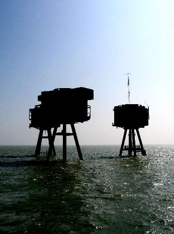 East view through Towers to Control & G1