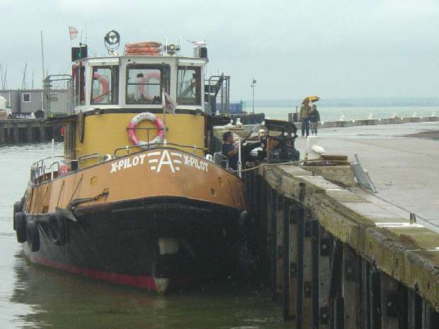 X-Pilot at Whitstable Harbour