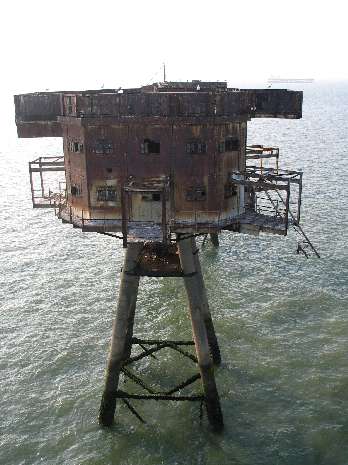 Control Tower at low tide
