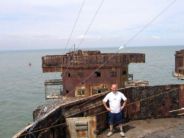 Redsands Bouy & Control Tower