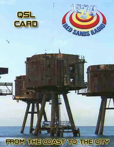 Red Sands Radio QSL Card