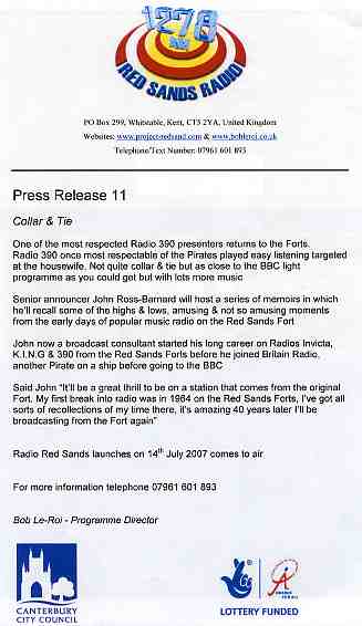 Press Release #11