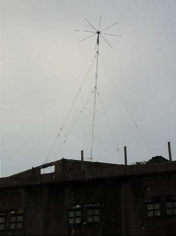 Antenna from boat
